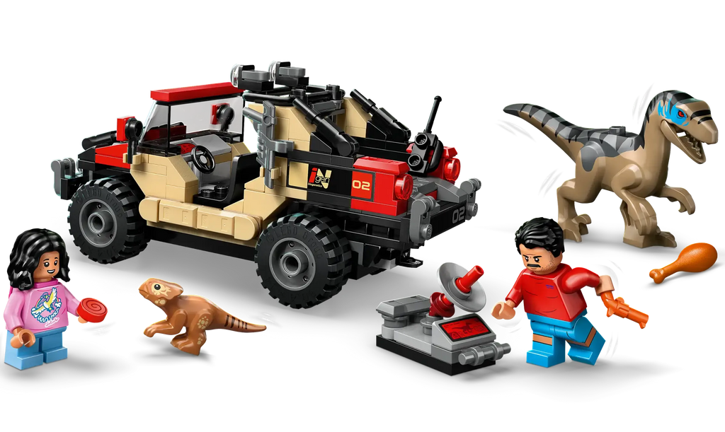 LEGO Jurassic World 76972 Raptor off-road Escape