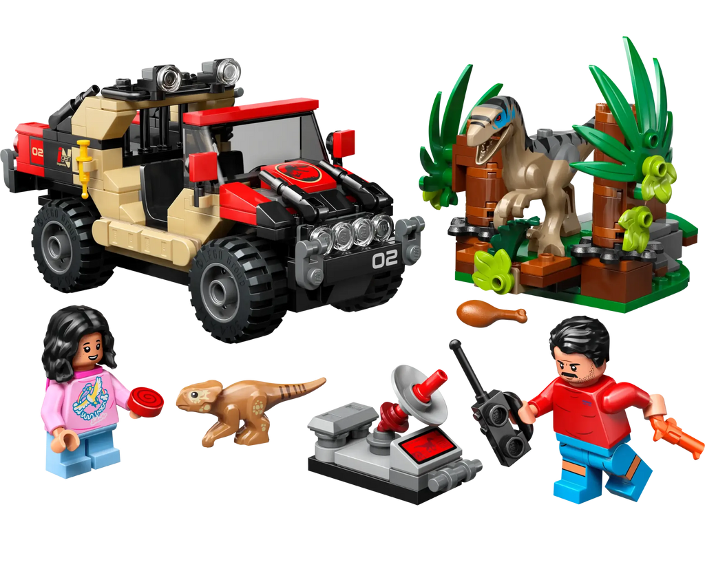 LEGO Jurassic World 76972 Raptor off-road Escape