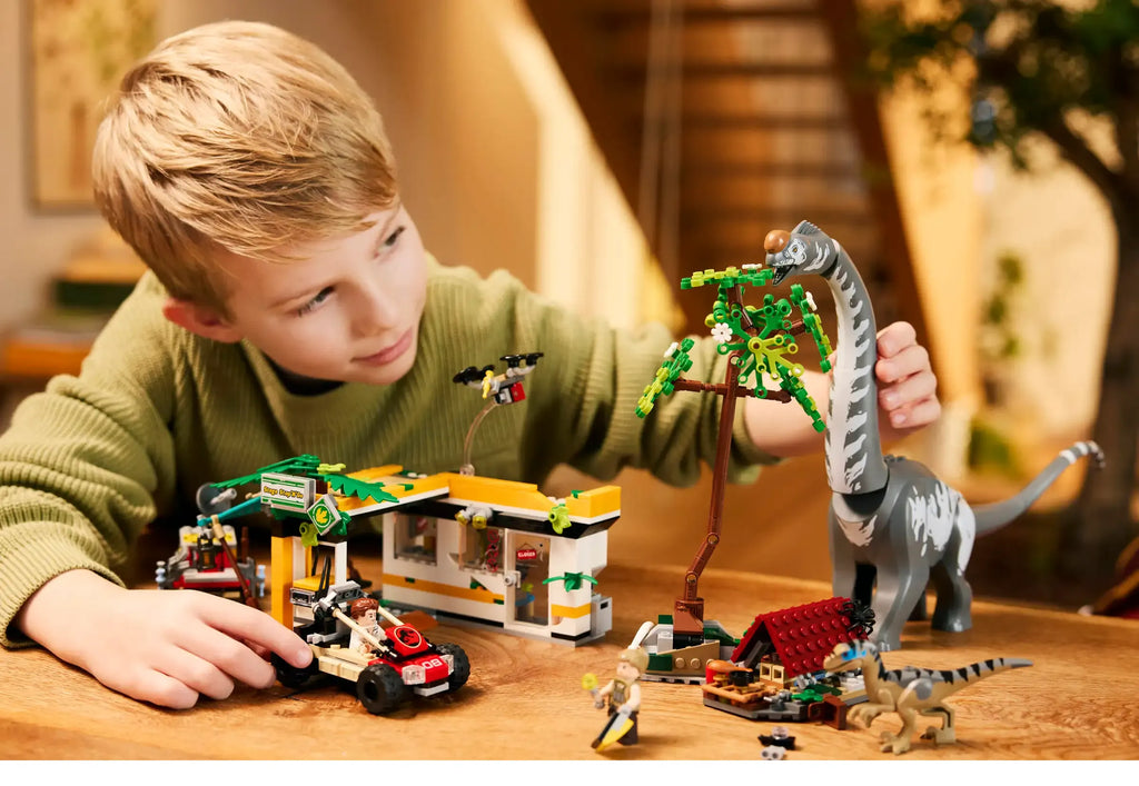 LEGO Jurassic World 76973 Raptor & Titanosaurus Tracking Mission