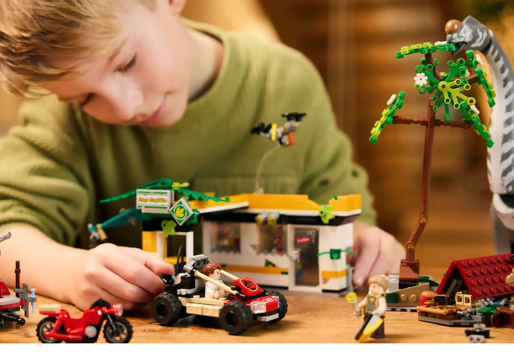 LEGO Jurassic World 76973 Raptor & Titanosaurus Tracking Mission