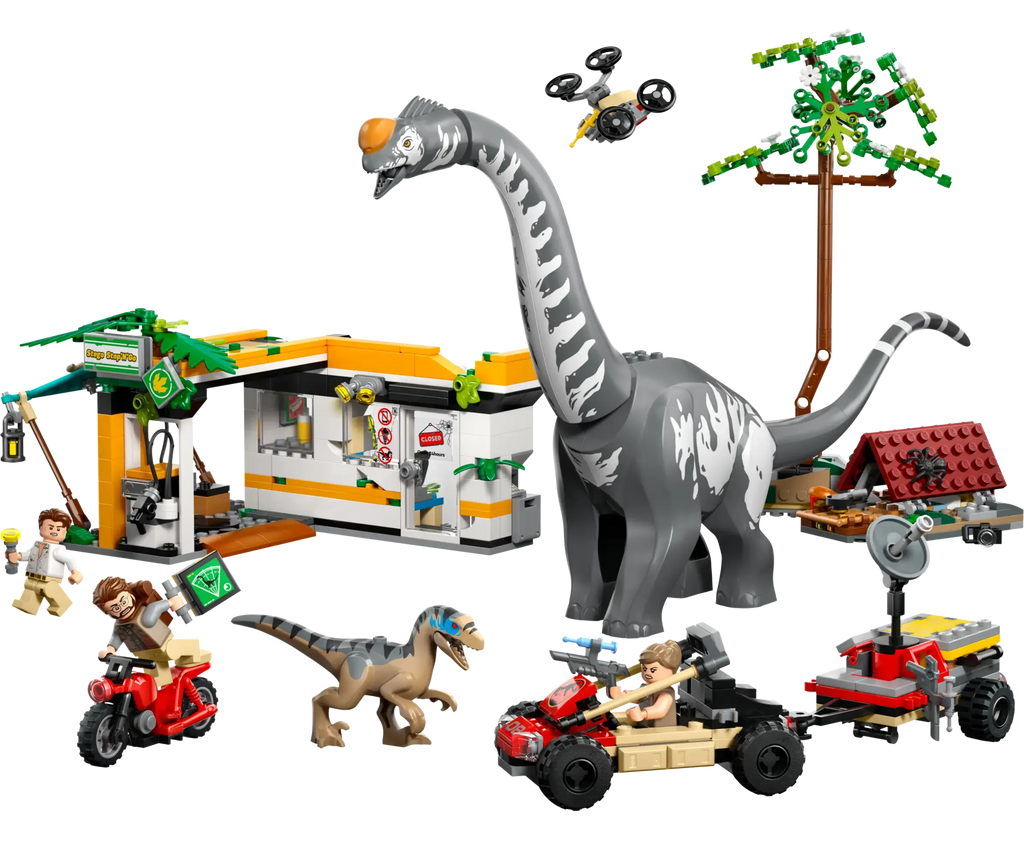 LEGO Jurassic World 76973 Raptor & Titanosaurus Tracking Mission
