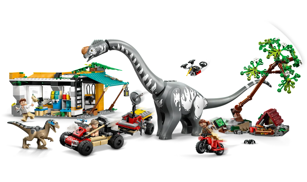 LEGO Jurassic World 76973 Raptor & Titanosaurus Tracking Mission