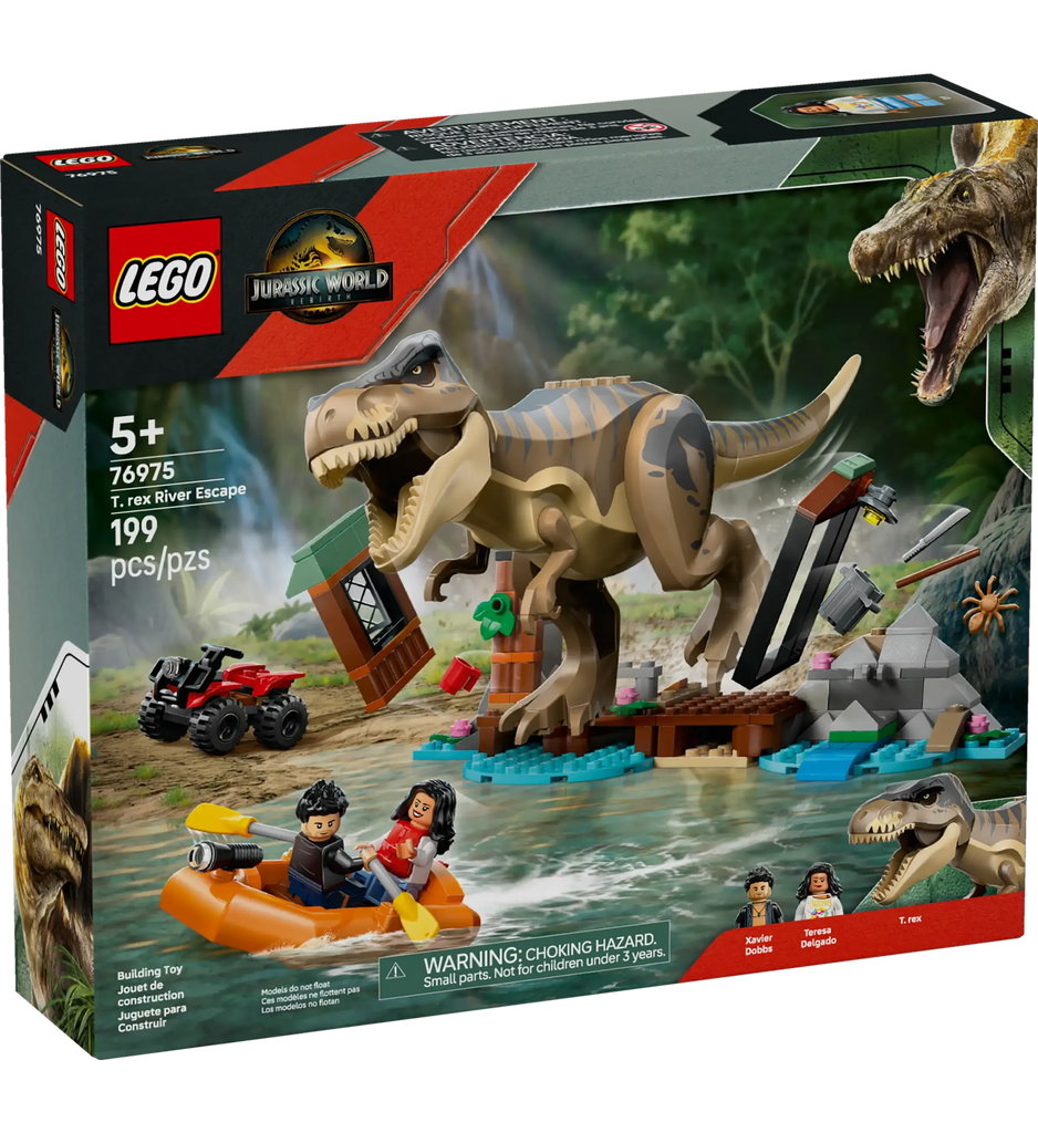 LEGO Jurassic World 76975 T. Rex River Escape