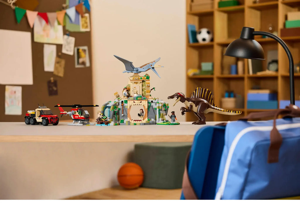 LEGO Jurassic World 76976 Spinosaurus & Quetzalcoatlus Air Mission