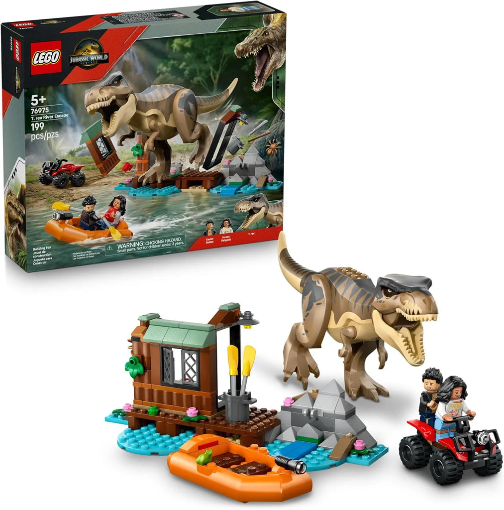 LEGO Jurassic World 76975 T. Rex River Escape