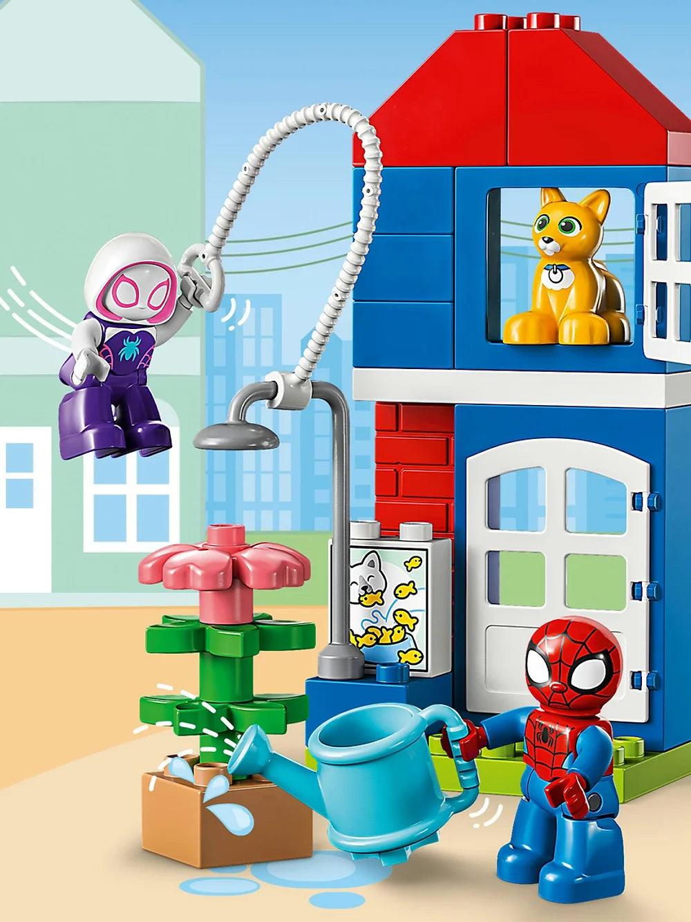Spiderman imaginext house deals