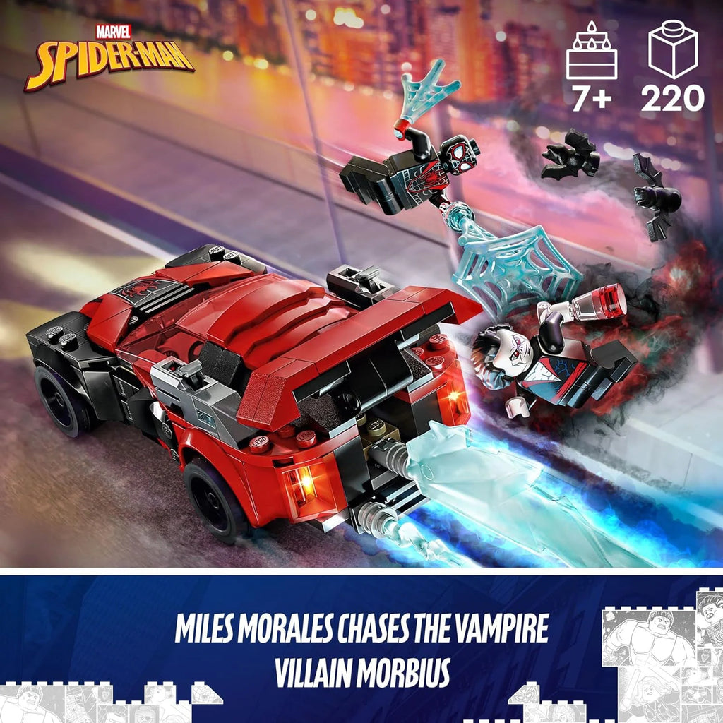 LEGO MARVEL 76244 Miles Morales vs Morbius - TOYBOX Toy Shop