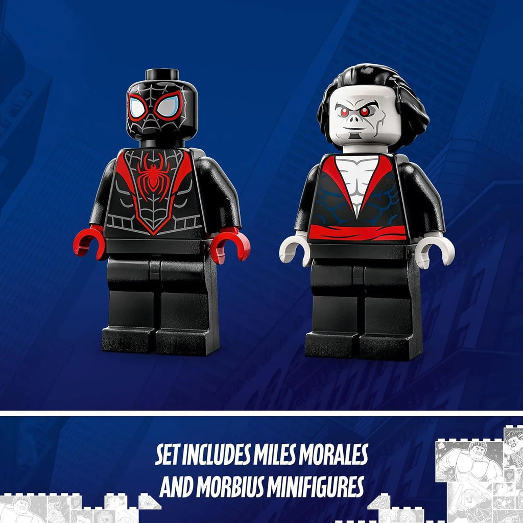 LEGO MARVEL 76244 Miles Morales vs Morbius - TOYBOX Toy Shop
