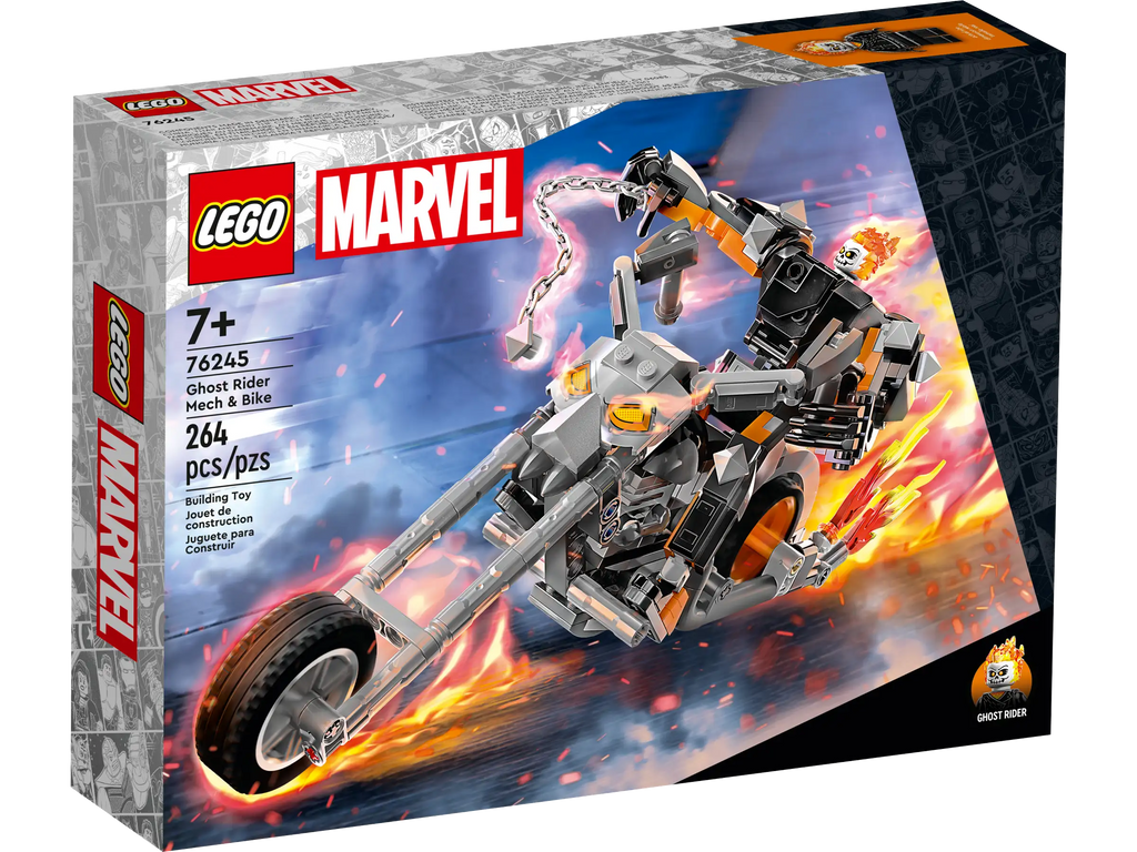 LEGO MARVEL 76245 Ghost Rider Mech & Bike - TOYBOX Toy Shop