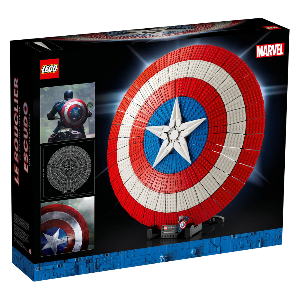 LEGO MARVEL 76262 Captain America's Shield - TOYBOX Toy Shop