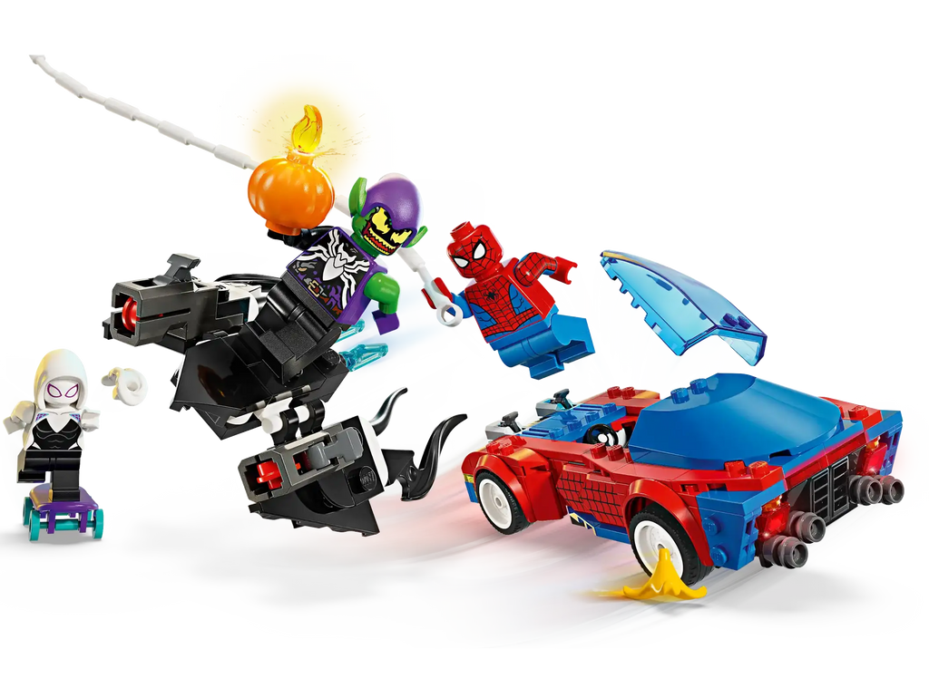 LEGO MARVEL 76279 Spider-Man Race Car & Venom Green Goblin - TOYBOX Toy Shop