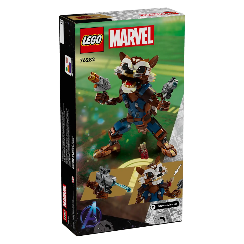 LEGO MARVEL 76282 Rocket & Baby Groot - TOYBOX Toy Shop