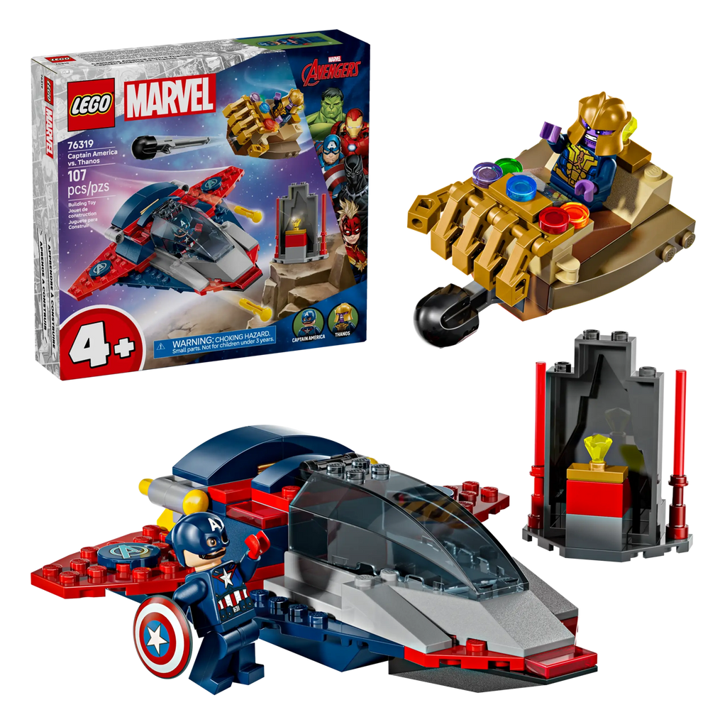 LEGO Marvel 76319 Captain America Vs Thanos