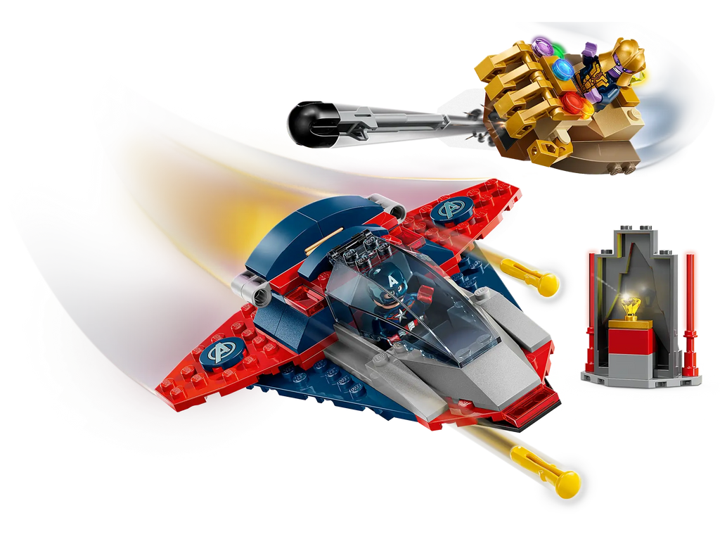 LEGO Marvel 76319 Captain America Vs Thanos