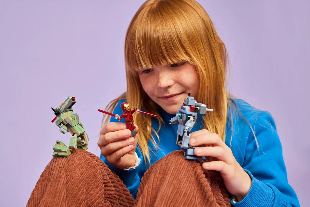 LEGO Marvel 76320 Iron Man & War Machine Vs Hammer Drones