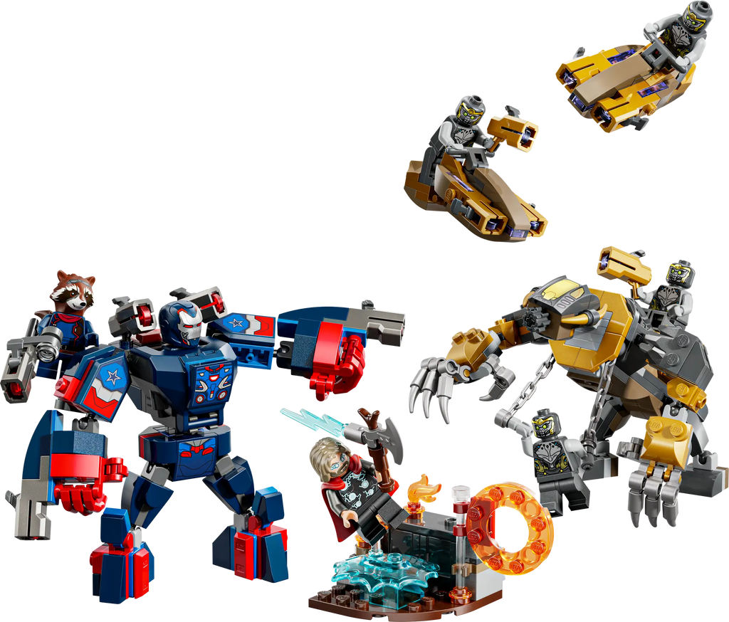 LEGO Marvel 76322 Avengers: Endgame Thor Vs. Chitauri