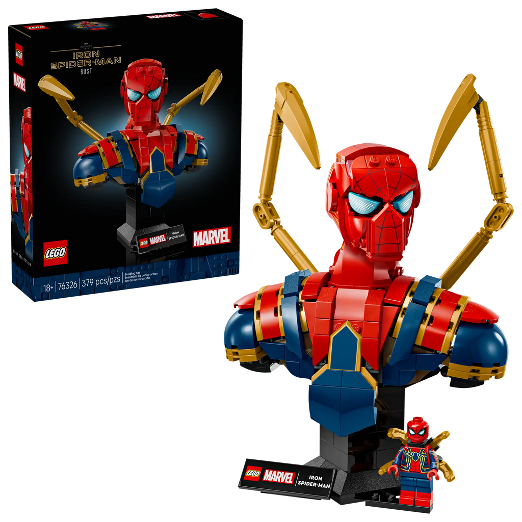 LEGO Marvel 76326 Iron Spider-Man Bust
