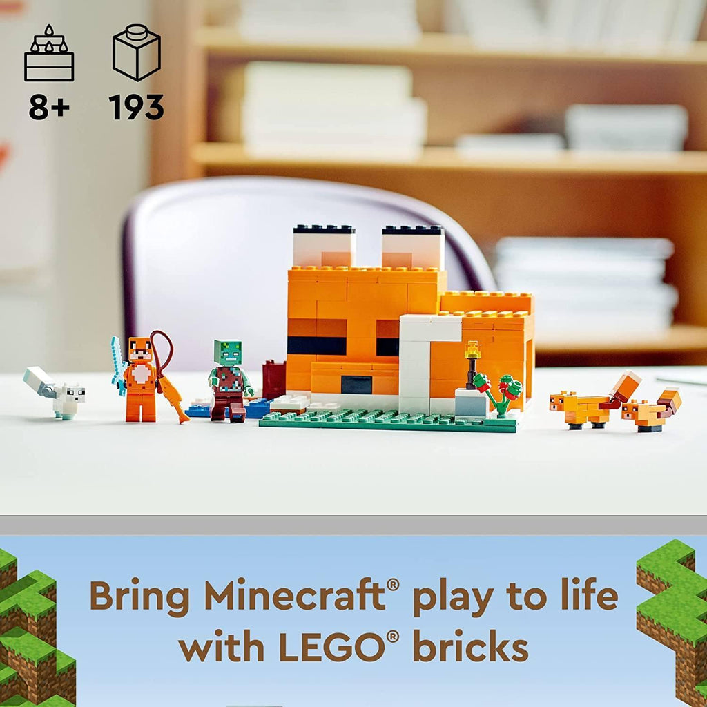 LEGO MINECRAFT 21178 - The Fox Lodge - TOYBOX Toy Shop