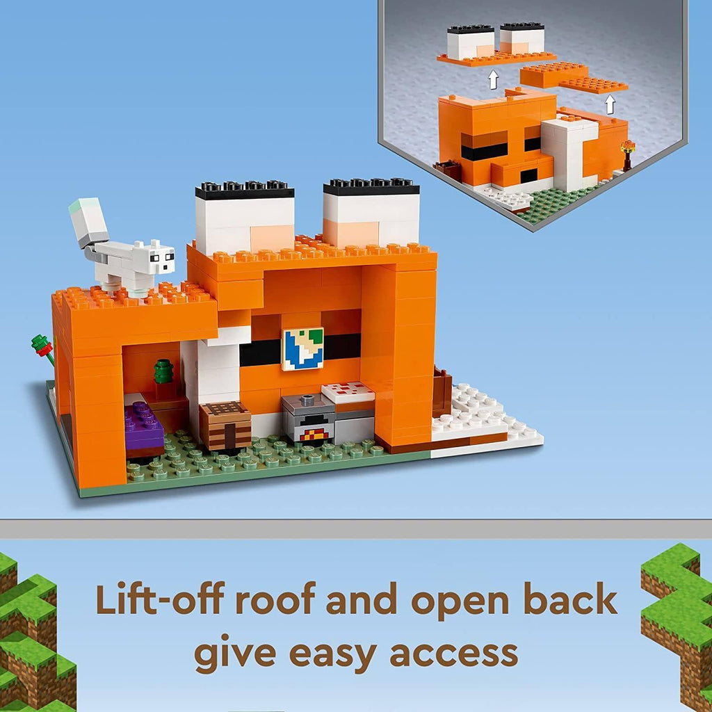 LEGO MINECRAFT 21178 - The Fox Lodge - TOYBOX Toy Shop
