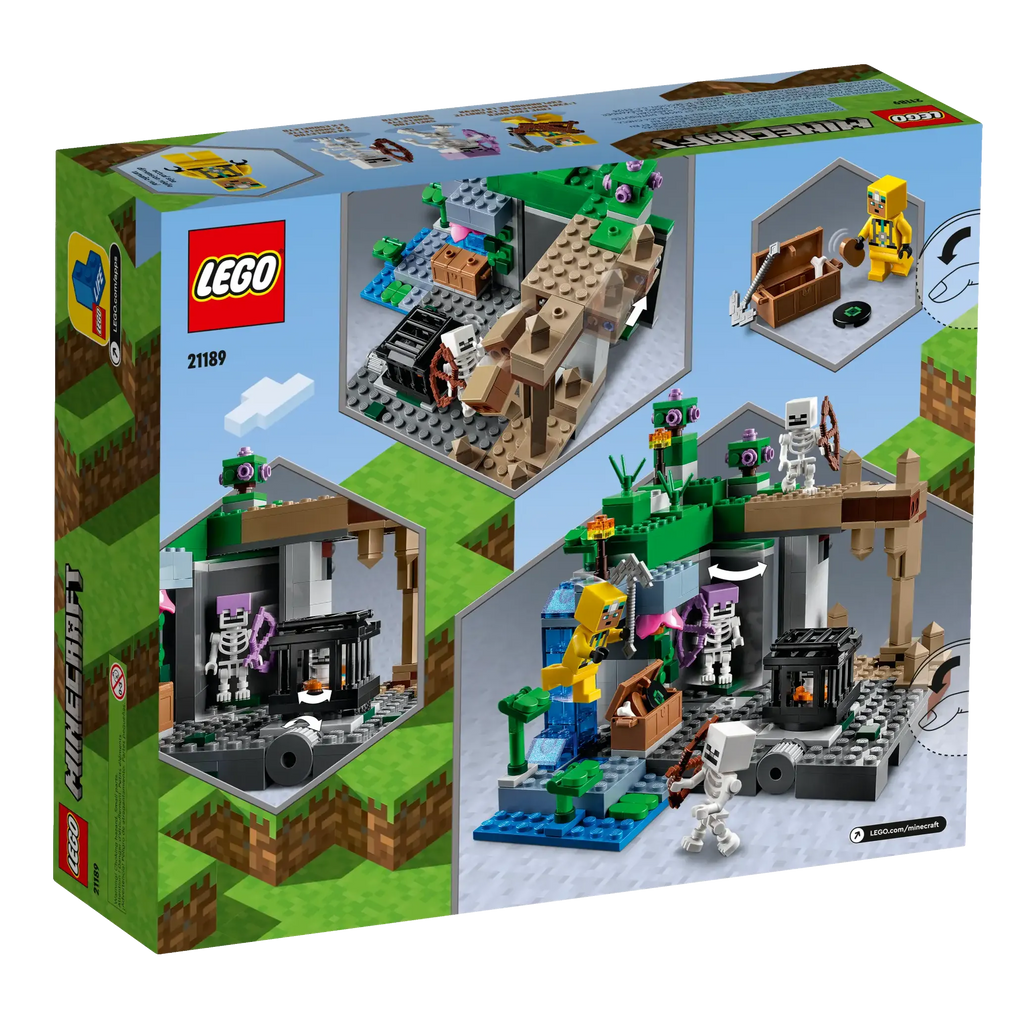 LEGO MINECRAFT 21189 The Skeleton Dungeon - TOYBOX Toy Shop