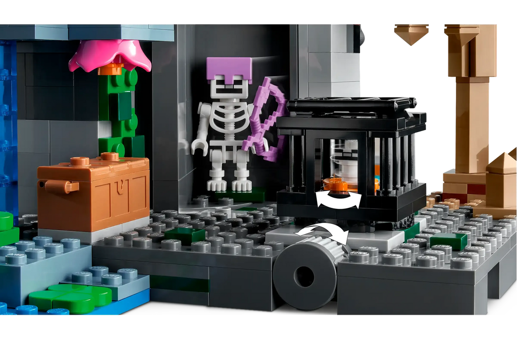 LEGO MINECRAFT 21189 The Skeleton Dungeon - TOYBOX Toy Shop