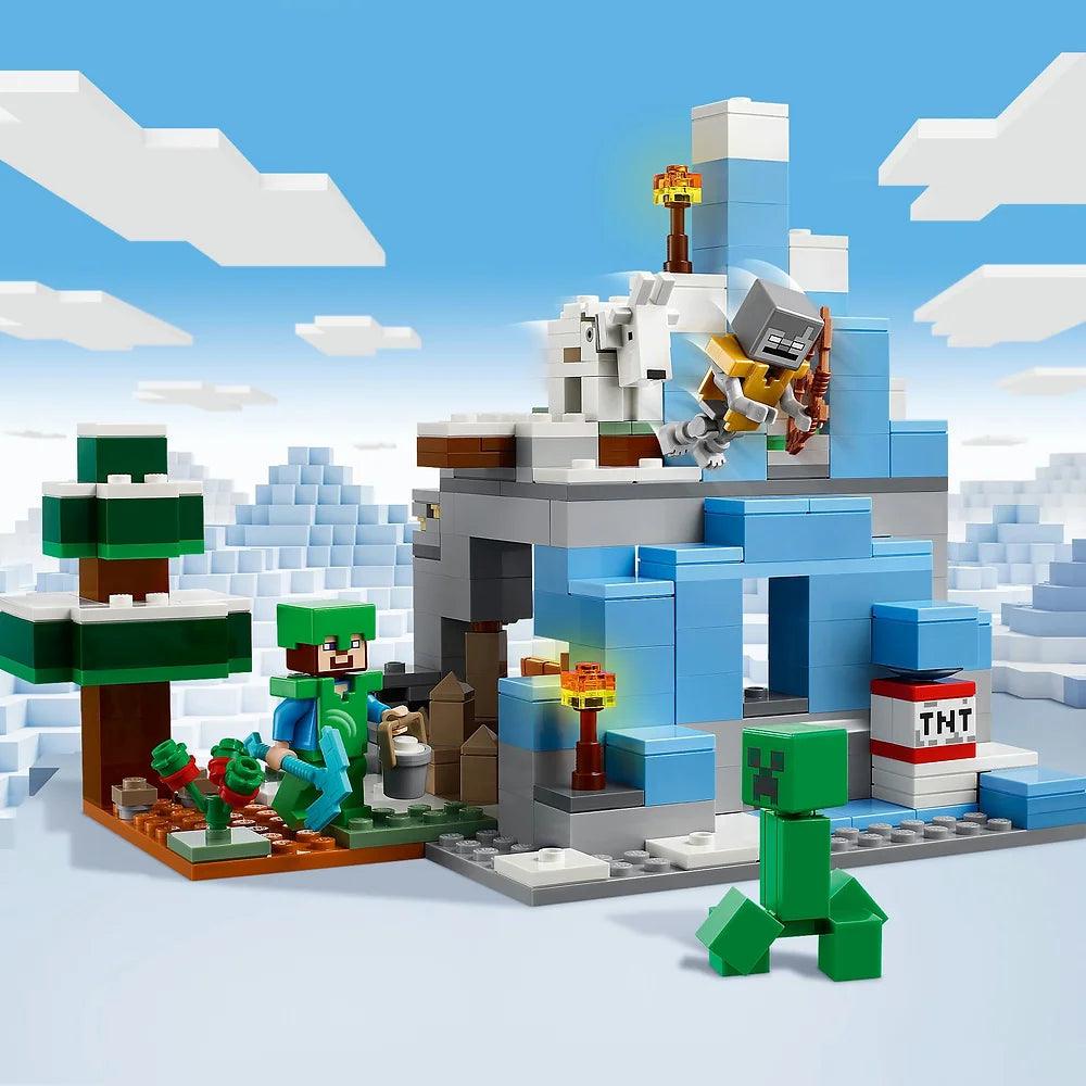 LEGO MINECRAFT 21243 The Frozen Peaks - TOYBOX Toy Shop
