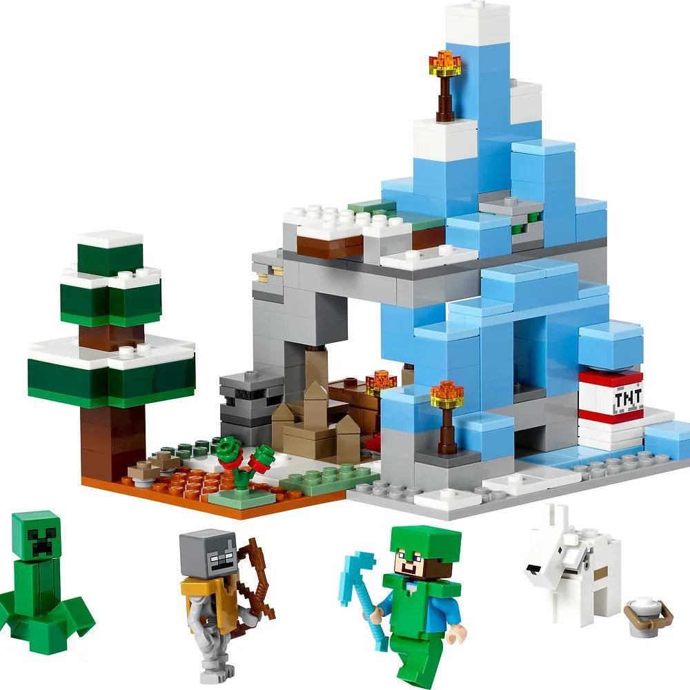 LEGO MINECRAFT 21243 The Frozen Peaks - TOYBOX Toy Shop
