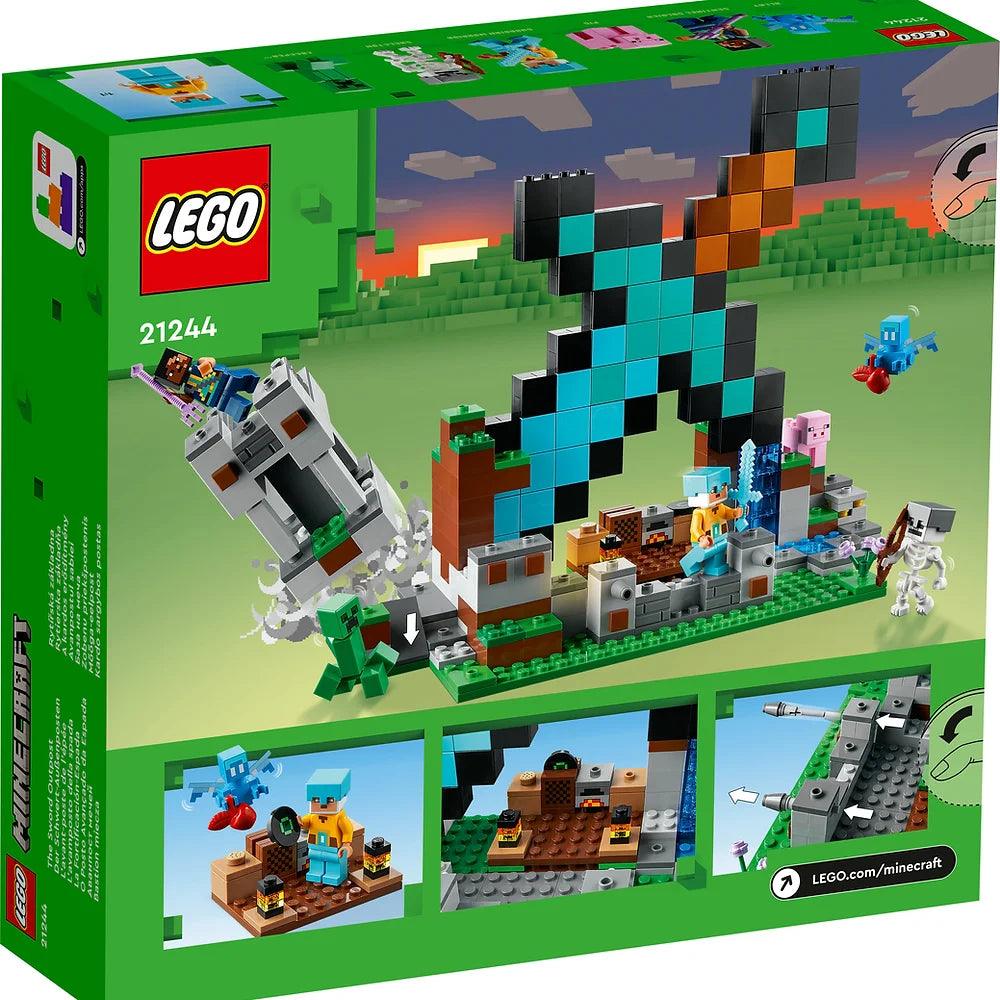 LEGO MINECRAFT 21244 The Sword Outpost - TOYBOX Toy Shop