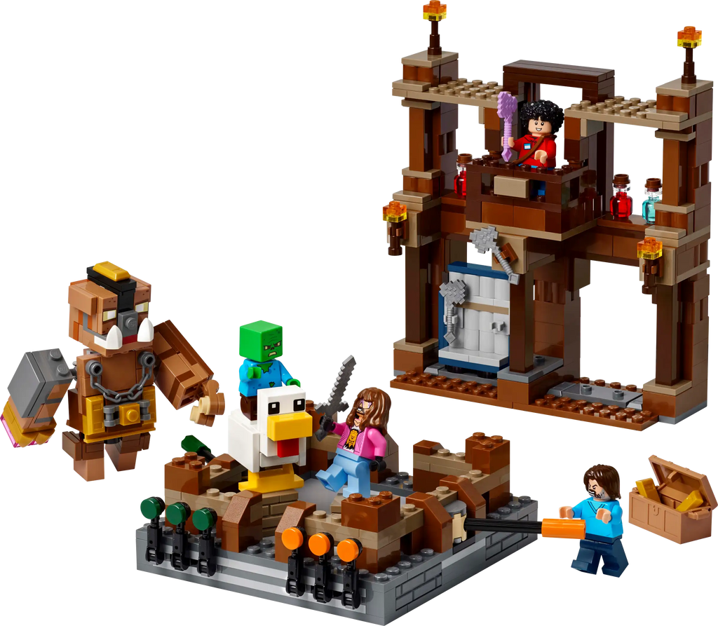 LEGO Minecraft 21272 Woodland Mansion Fighting Ring