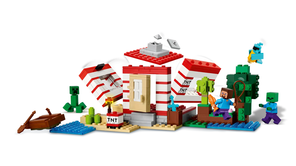 LEGO Minecraft 21275 The TNT Jungle House