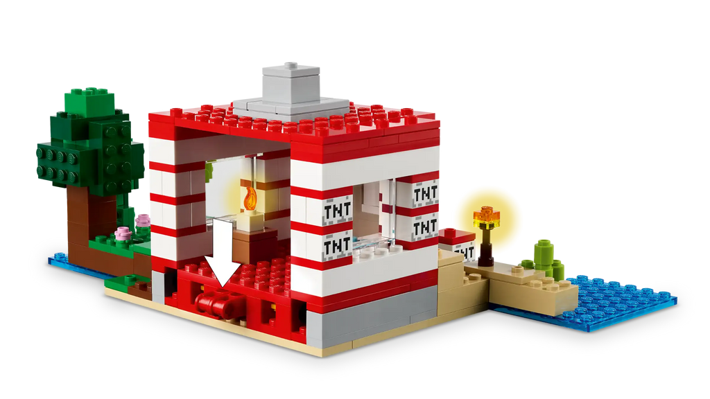 LEGO Minecraft 21275 The TNT Jungle House