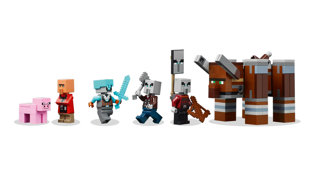 LEGO Minecraft 21278 The Pillager Outpost and Ravager