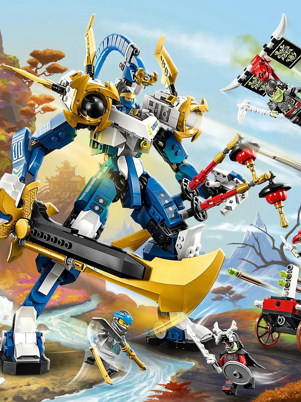 Set Ninjago Titanium Mech Card 199 Jays Titanium Mech LEGO Ninjago