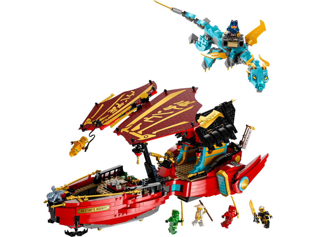 LEGO NINJAGO 71797 Destiny’s Bounty - Race Against Time - TOYBOX Toy Shop