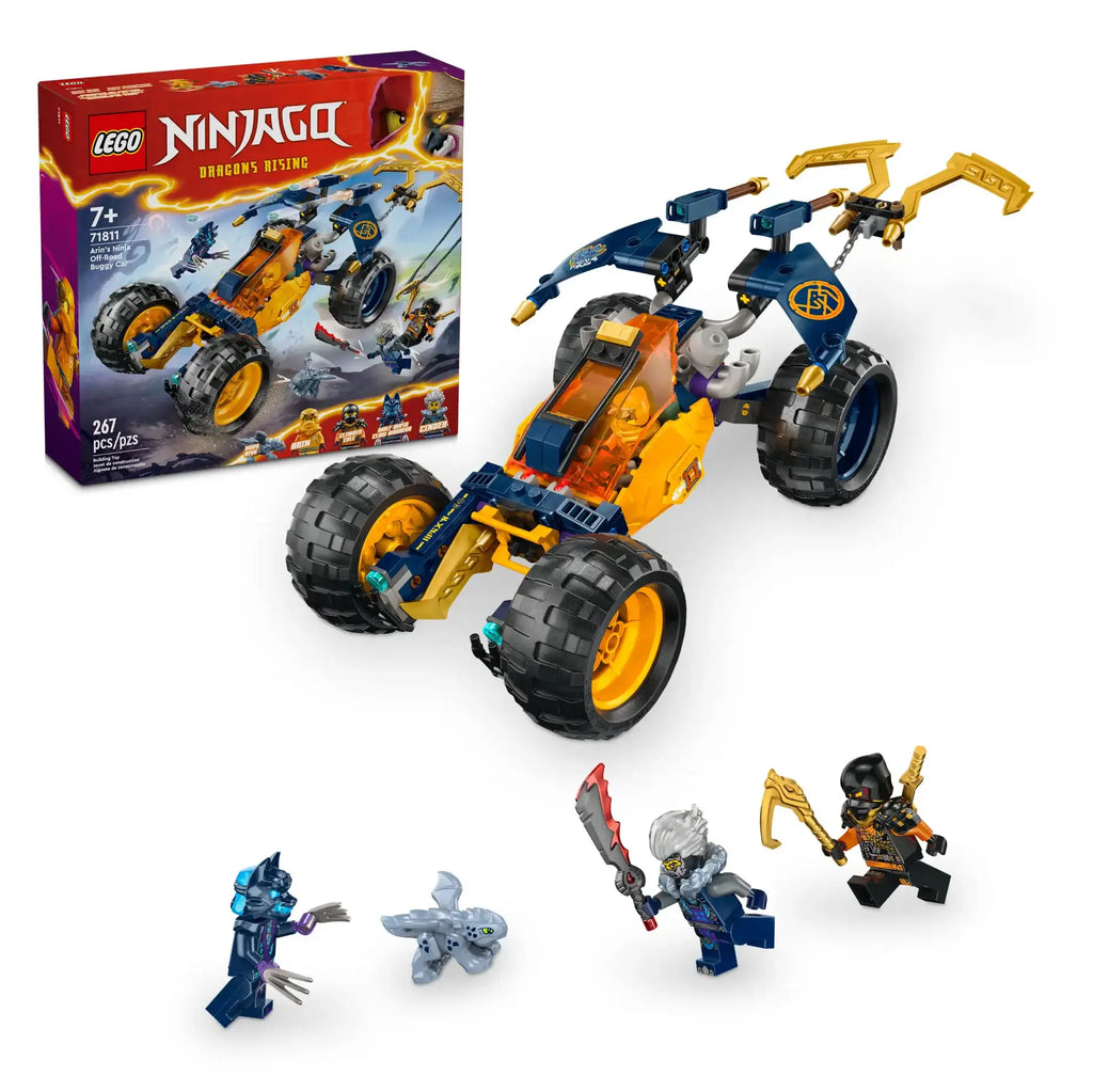 LEGO NINJAGO 71811 Arin's Ninja Off-Road Buggy Car - TOYBOX Toy Shop