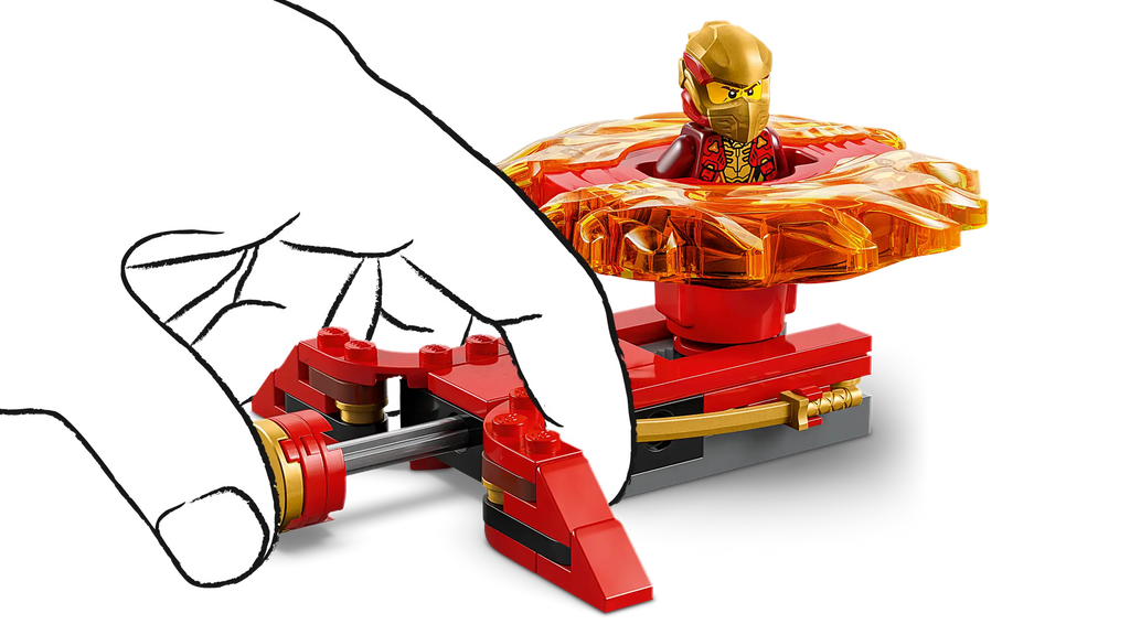 LEGO NINJAGO 71823 Kai's Dragon Spinjitzu Spinner