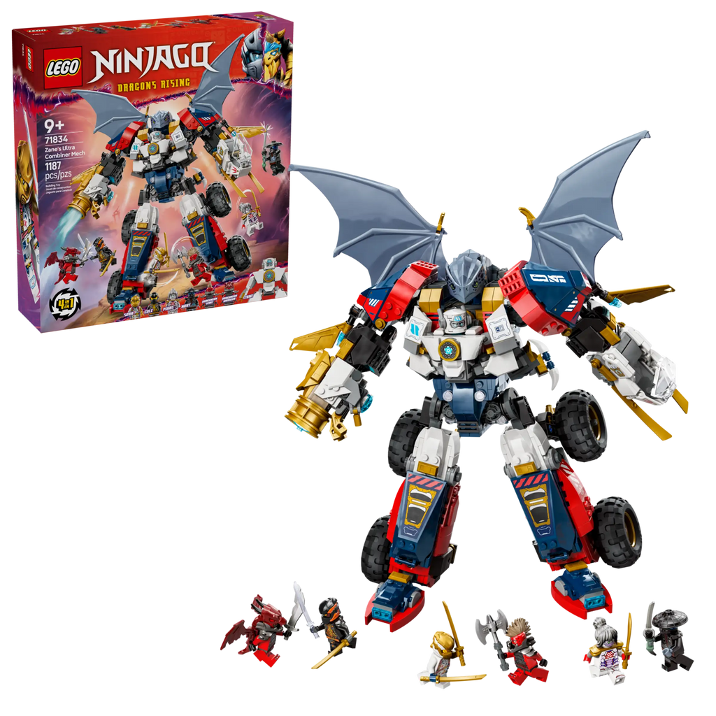 LEGO NINJAGO 71834 Zane's Ultra Combiner Mech