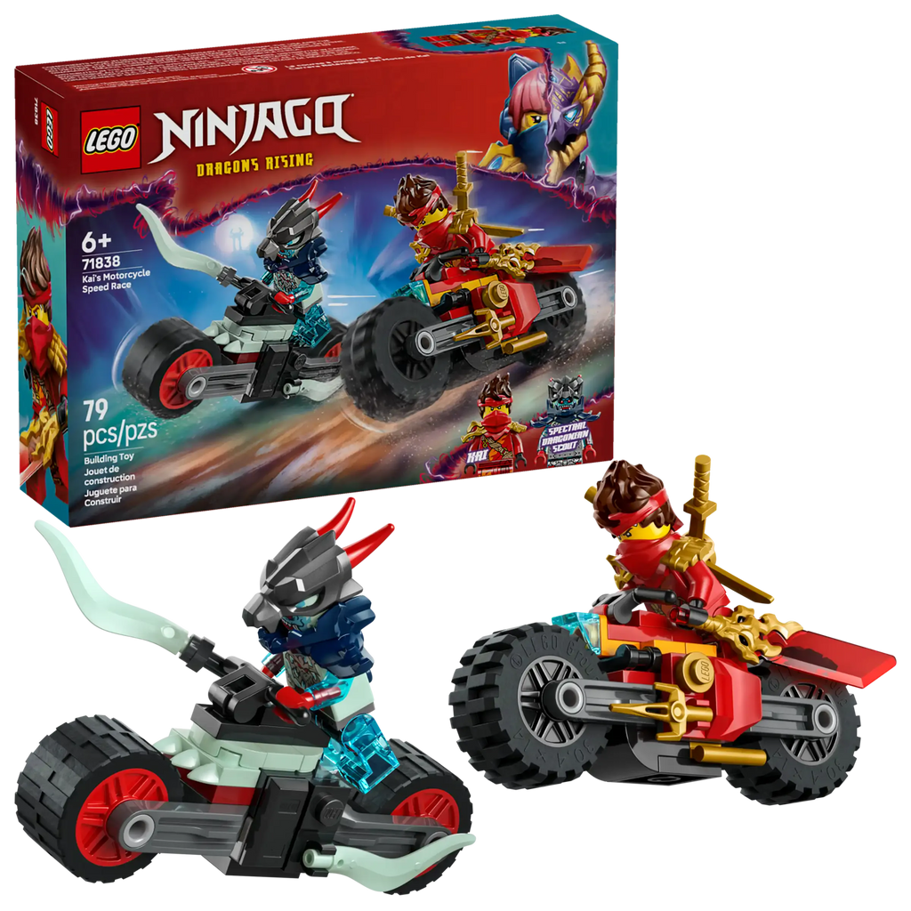 LEGO NINJAGO 71838 Kai's Motorcycle Speed Race