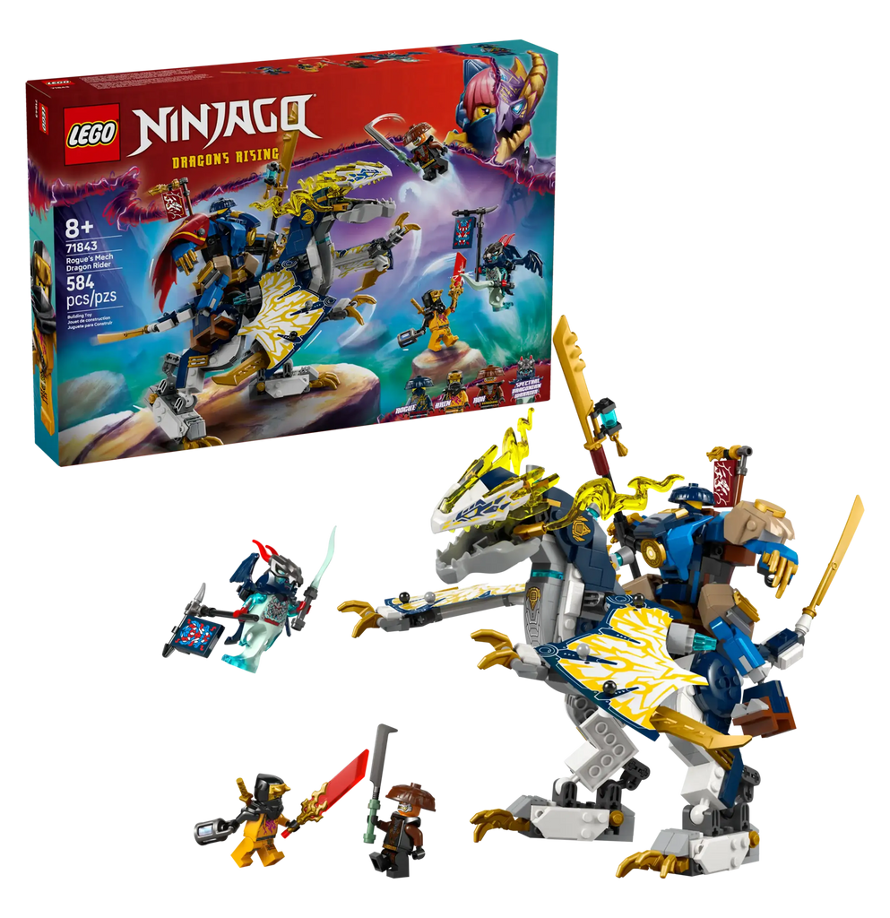 LEGO NINJAGO 71843 Rogue's Mech Dragon Rider