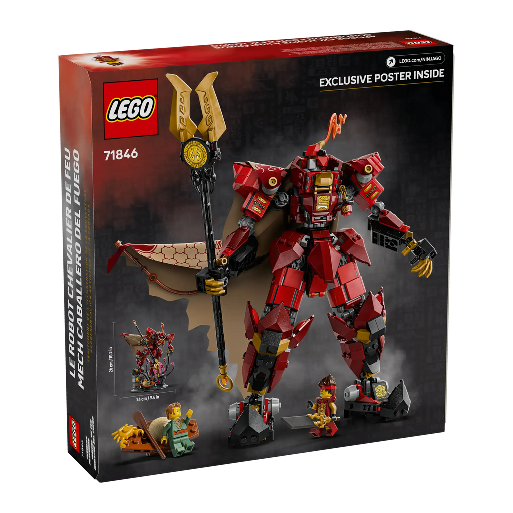LEGO NINJAGO 71846 The Fire Knight Mech