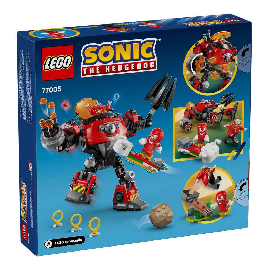 LEGO Sonic 77005 Knuckles Vs. Dr. Eggman Egg Crusher Mech