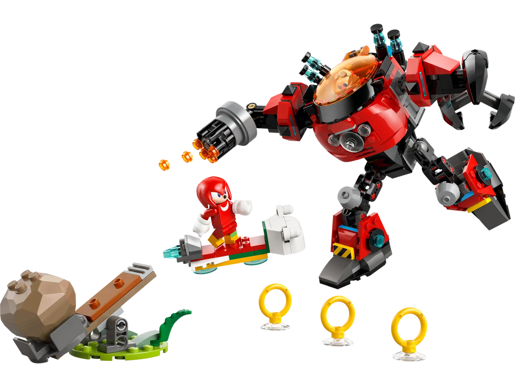 LEGO Sonic 77005 Knuckles Vs. Dr. Eggman Egg Crusher Mech