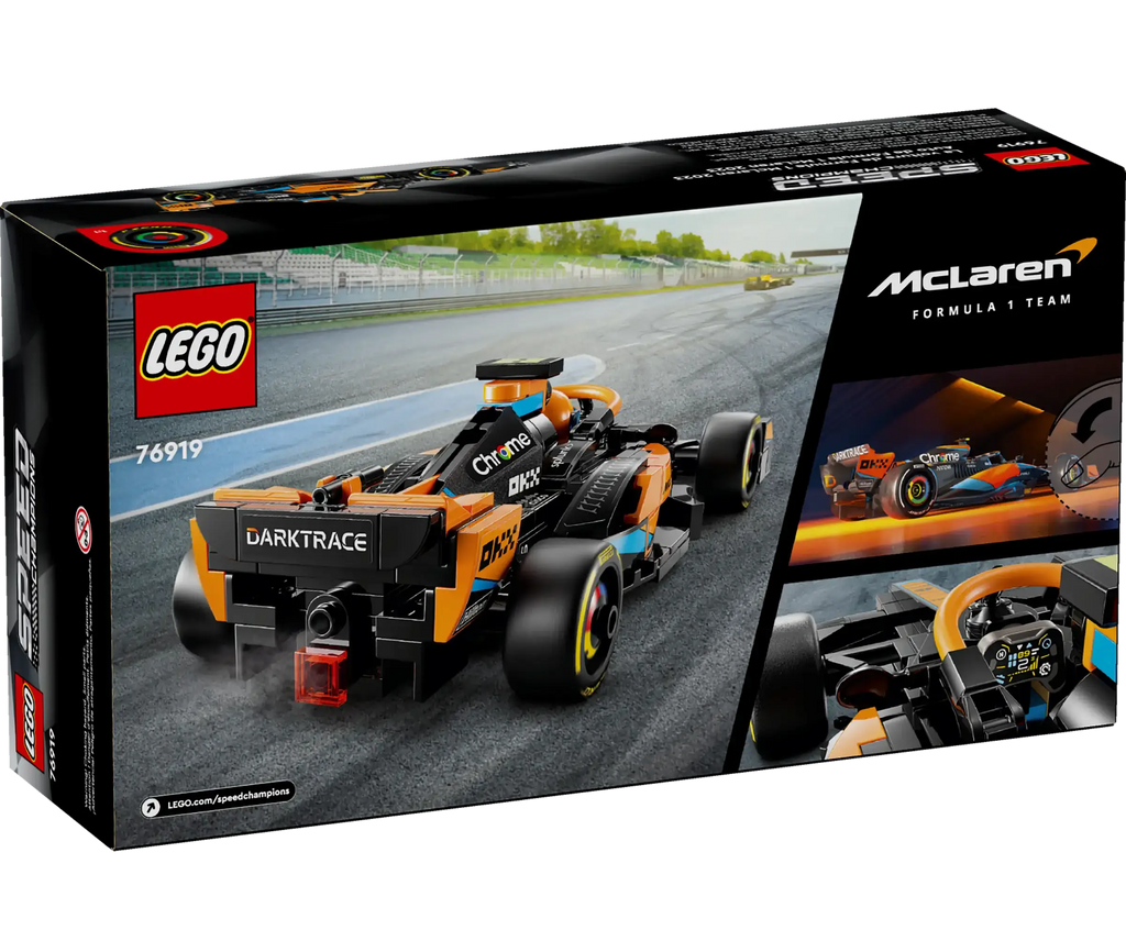 LEGO SPEED CHAMPIONS 76919 2023 McLaren Formula 1 Race Car - TOYBOX Toy Shop