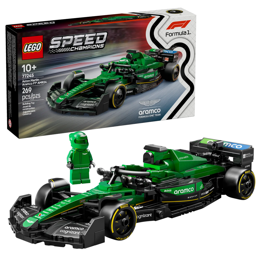 LEGO Speed Champions 77245 Aston Martin Aramco F1 AMR24 Race Car