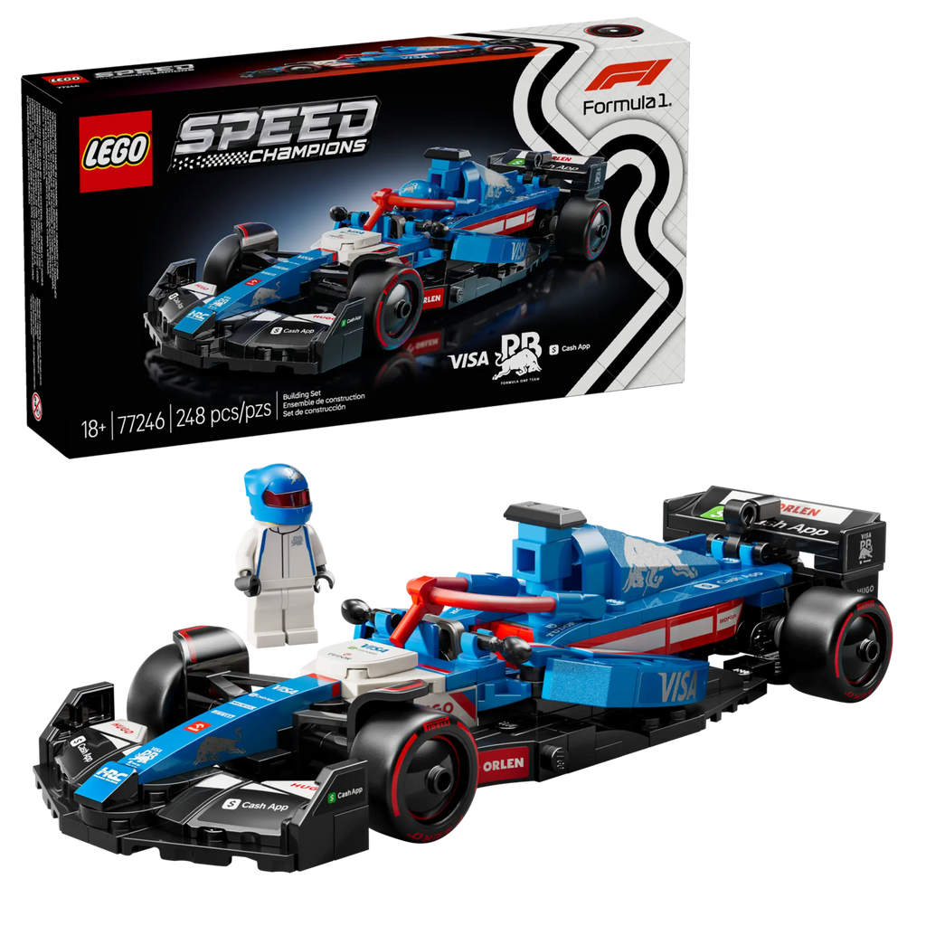 LEGO Speed Champions 77246 Visa Cash App Rb VCARB 01 F1 Race Car