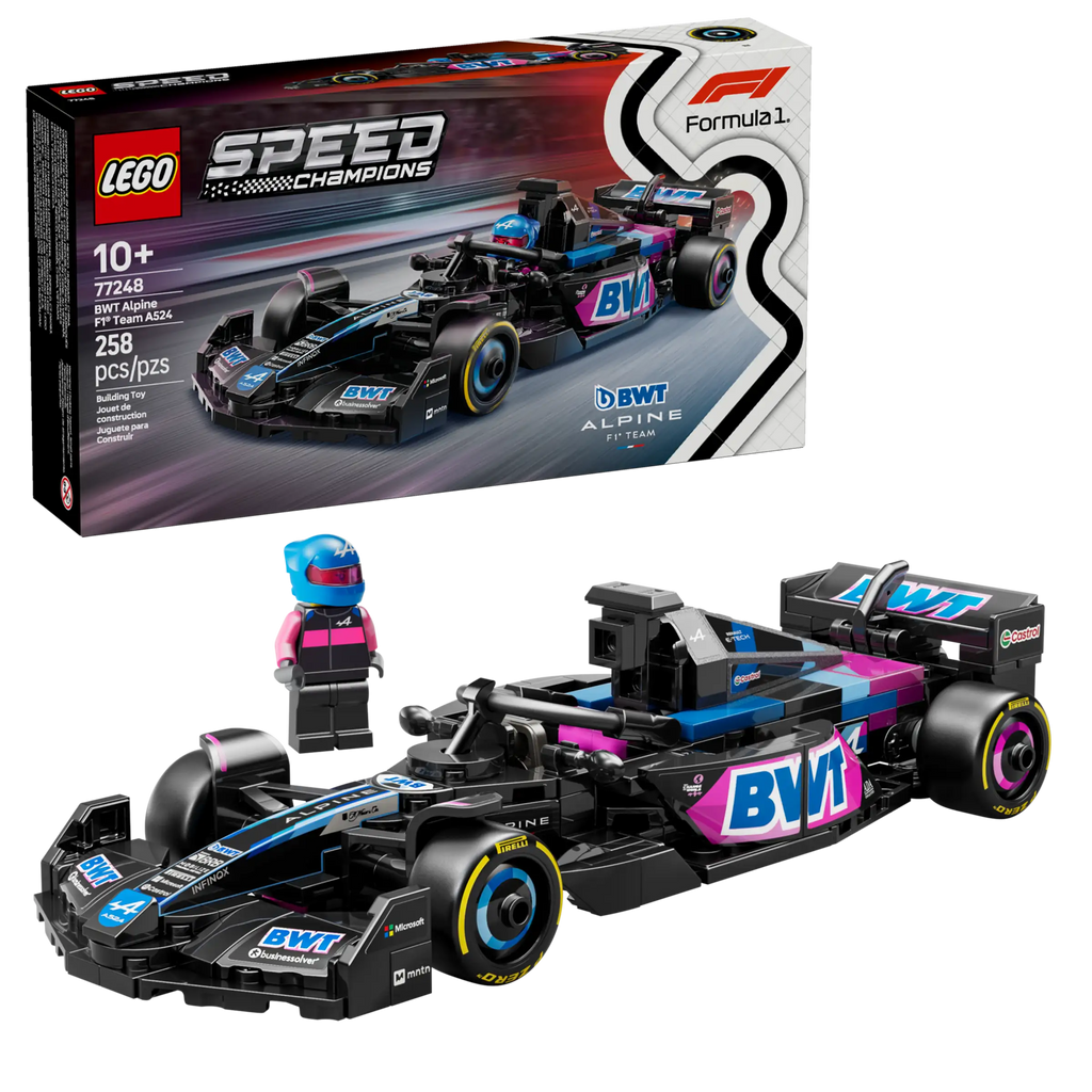 LEGO Speed Champions 77248 BWT Alpine F1 Team A524 Race Car