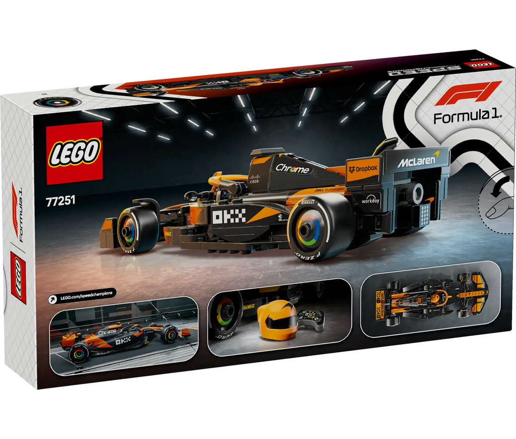 LEGO Speed Champions 77251 Mclaren F1 Team MCL38 Race Car