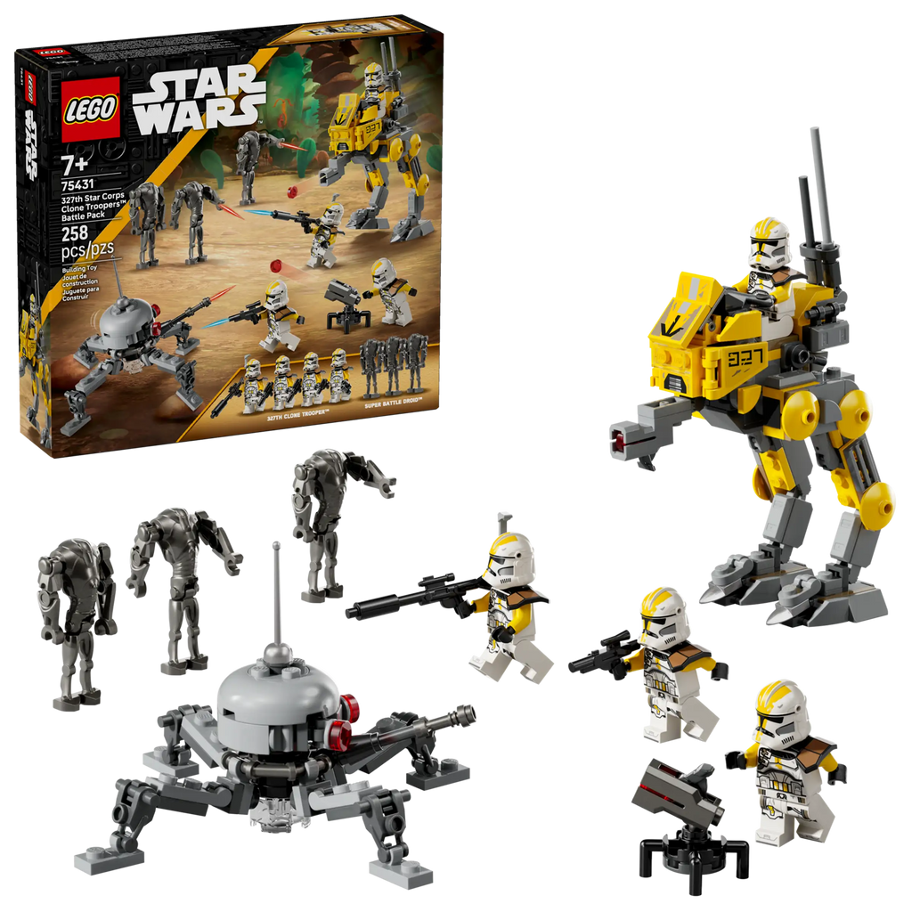 LEGO Star Wars 327th Star Corps Clone Troopers Battle Pack 75431