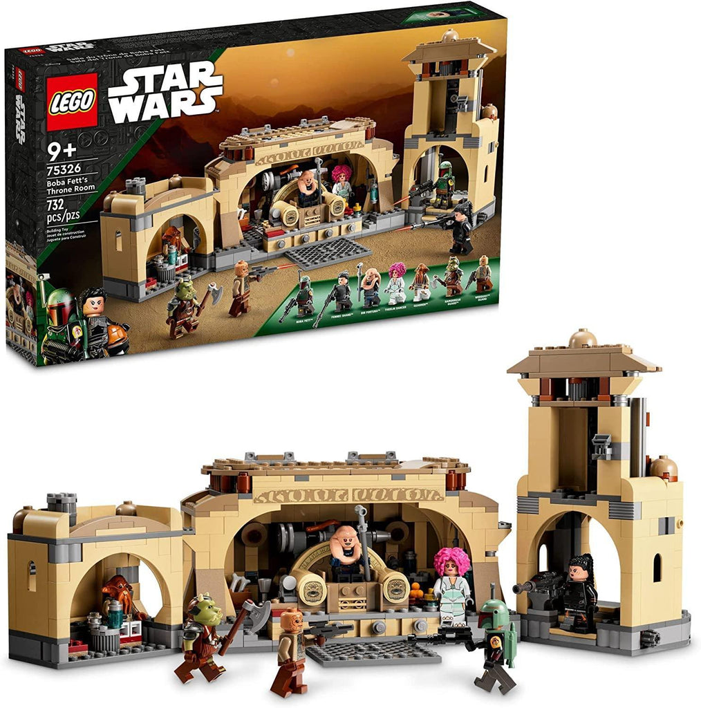 LEGO STAR WARS 75326 Boba Fett's Throne Room - TOYBOX Toy Shop