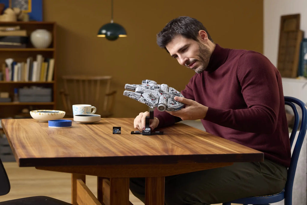 LEGO STAR WARS 75375 Millennium Falcon Model Set for Adults - TOYBOX Toy Shop